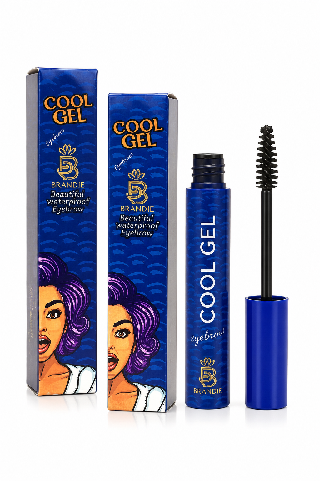 ژل حالت‌دهنده و لیفت ابرو برندی مدل Cool Gel